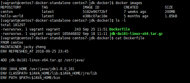 prepare-centos7-jdk8-dockerfile